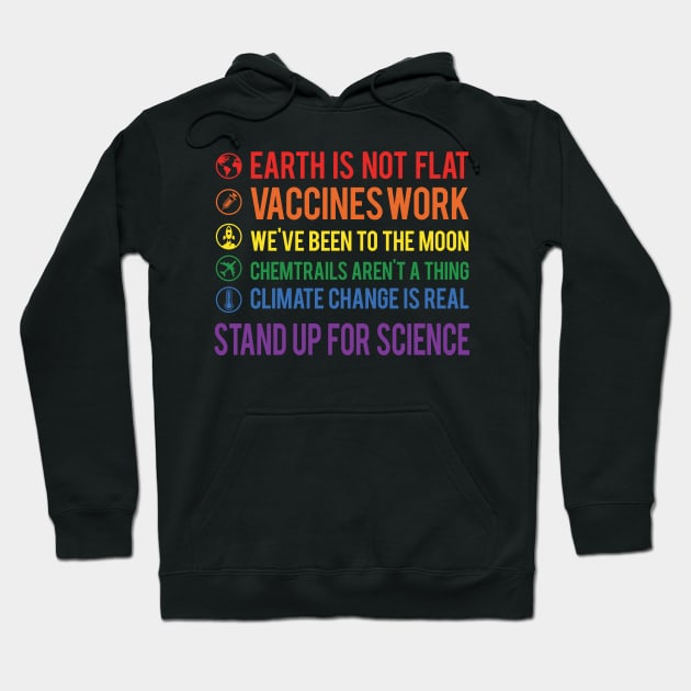 Stand Up For Science Hoodie by TextTees